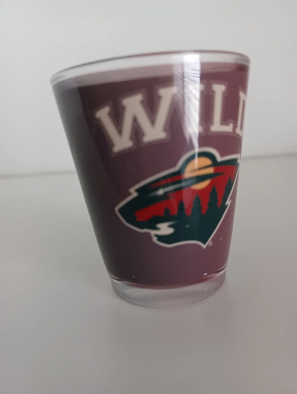 Minnesota Wild NHL‎ Hockey Shot Glass Drinkware Collectible